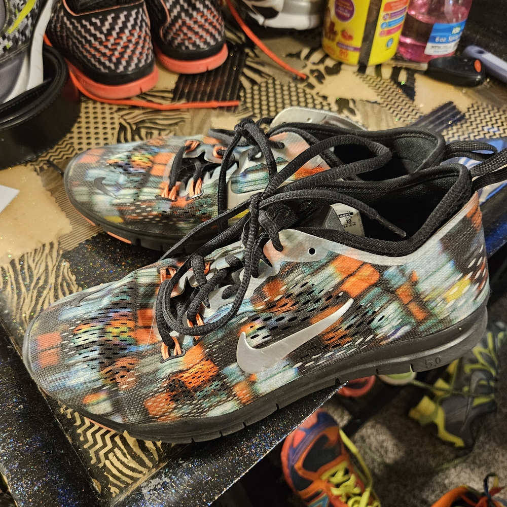 Nike Multicolor Athletic Shoes